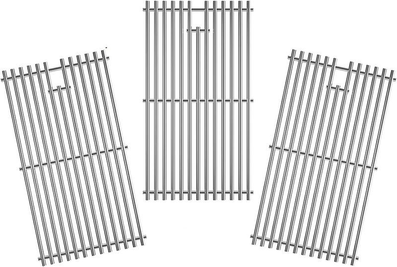 LOCVCDA Grill Grate for Charbroil Tru Infrared 4 Burner 463242715 463242716 463276016 466242715 466242716 G533-0009-W1A, Grill Replacement Parts for Nexgrill 720-0882A BHG 720-0882, 17inch, Stainless Steel - Image 1
